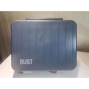 BUILT Reusable Lunch Box 3 REMOVABLE Food Containers MISSING 1 CONTAINER